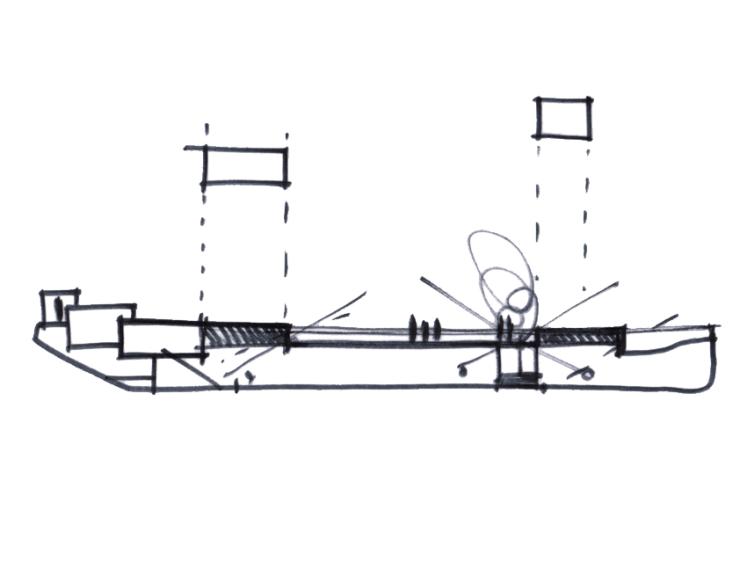 Transformation d'une péniche en logement