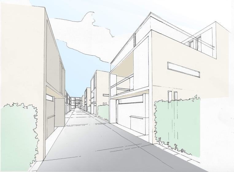 Étude pour la restructuration du quartier du pont 