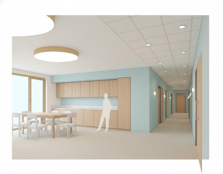 Bâtiment voiles béton - Isolation par l'extérieur - Enduit de façade