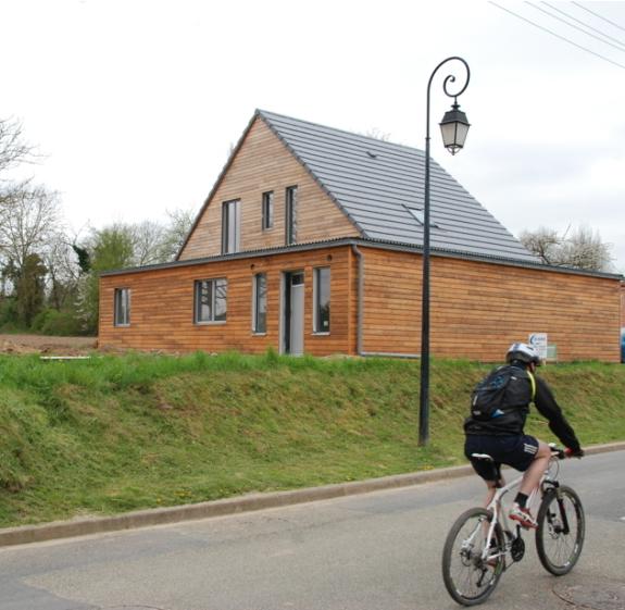 Maison passive en bois à Ronquerolles