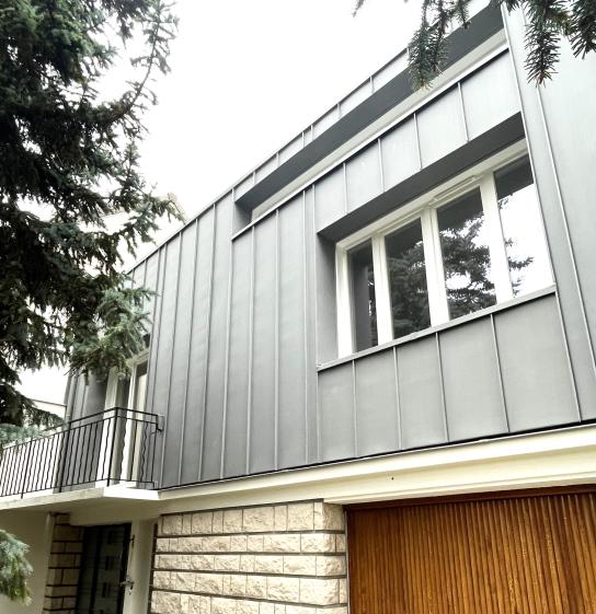 façade zinc