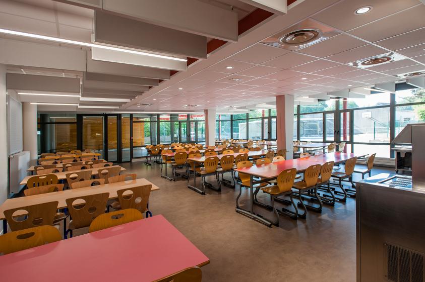 la restauration rénovée et agrandie