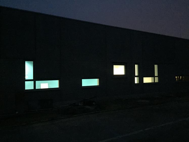 l'extension maternelle, vue nocturne