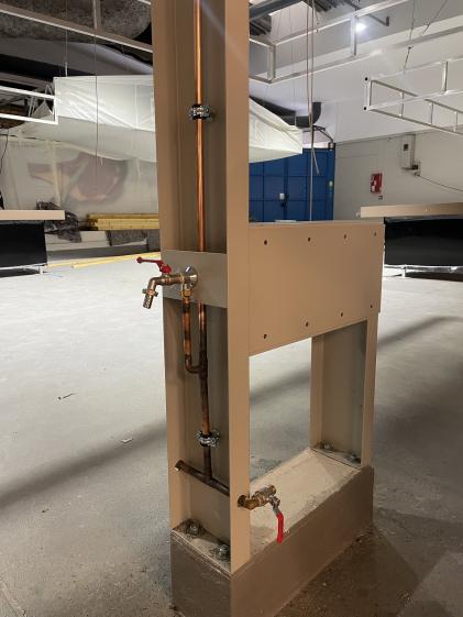 détail d'un point d'eau