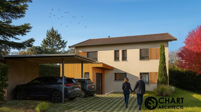 Projet CHANTEGRILLET - CHART architecte