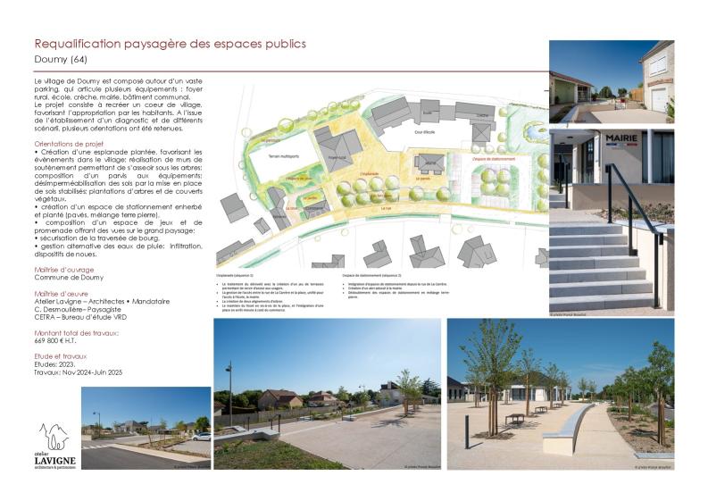 Doumy aménagement espaces publics