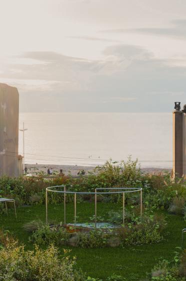 Point de vue toiture végétalisée