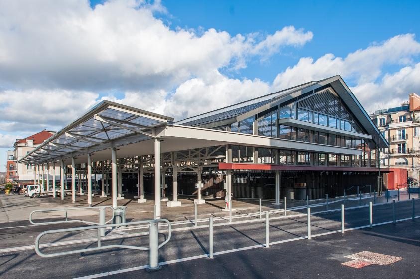 la halle et son carreau