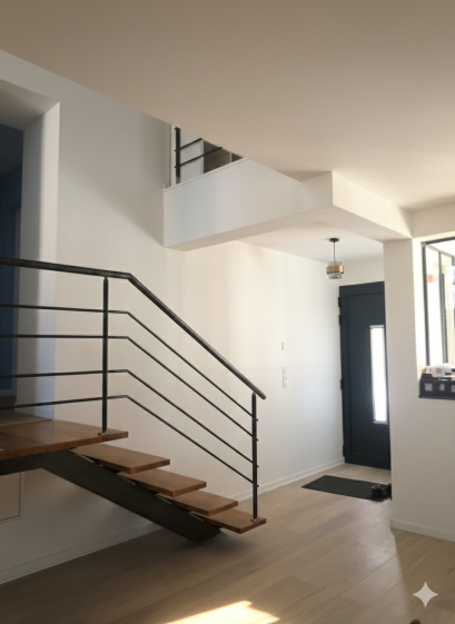 entrée - lumière modifiée par IA