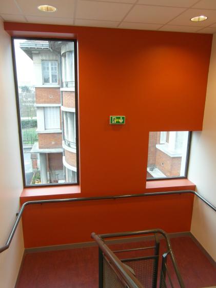 l'escalier de la maternelle