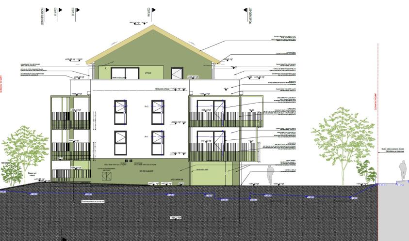Façade logements collectifs