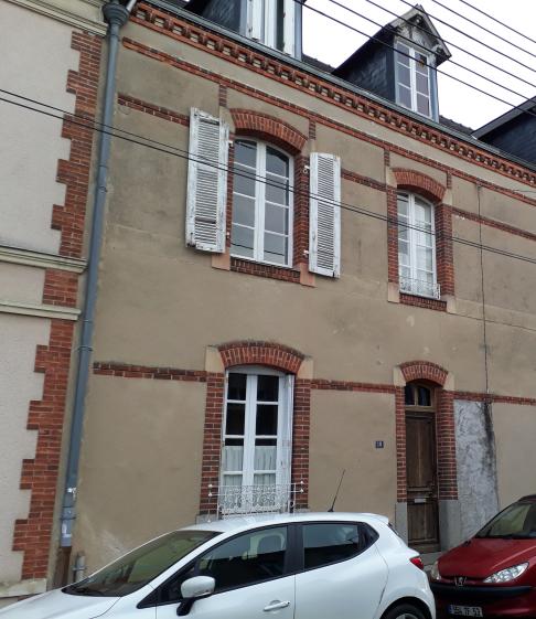 Vue depuis la rue avant rénovation