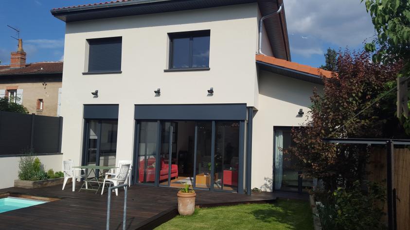 Façade côté jardin