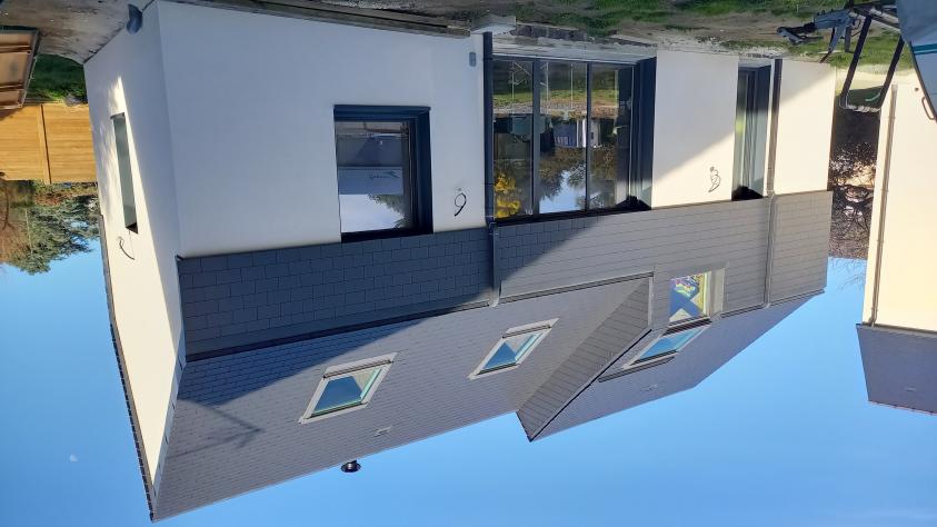 Façade Ouest sur jardin