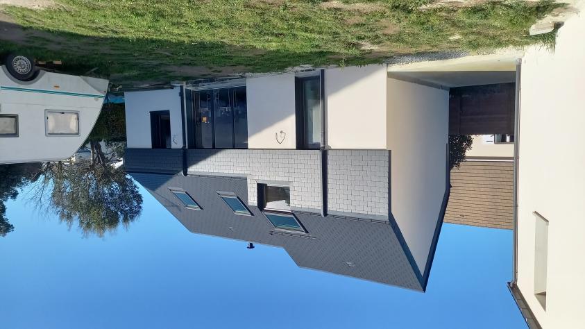 Vue depuis le chemin privé