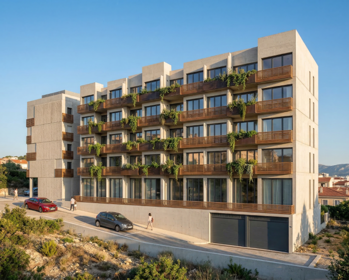 Maquette 3D du projet