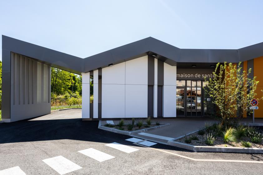Entrée de la maisons de santé