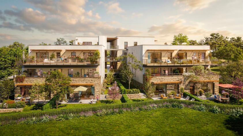 Perspective, 34 logements neufs