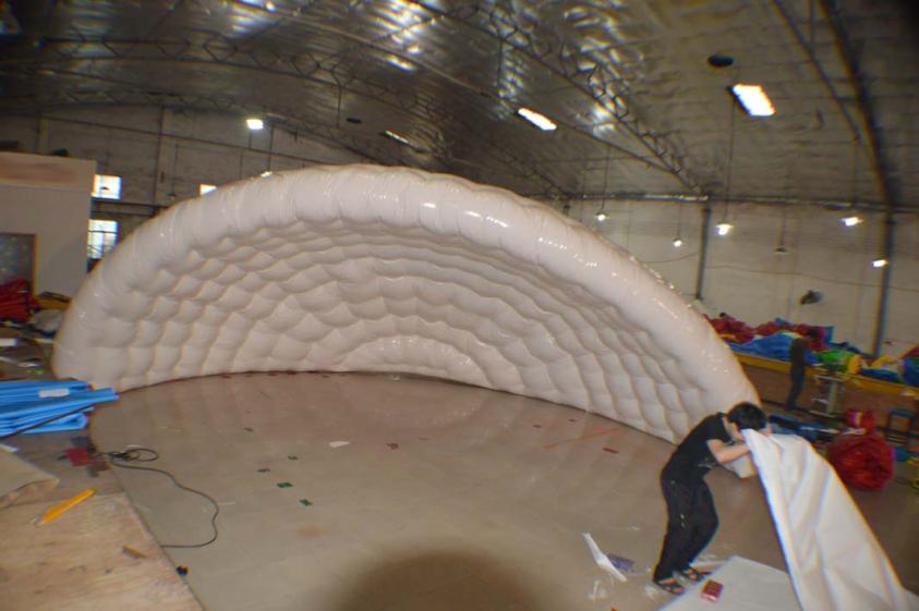 Fabrication structure gonflable