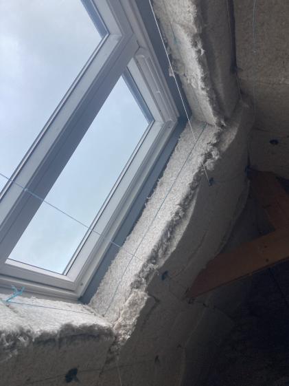 Présentation du chantier - Isolation sous rampants