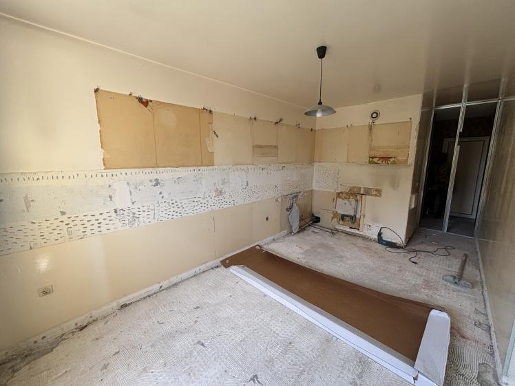 Cuisine - Etat en cours de travaux