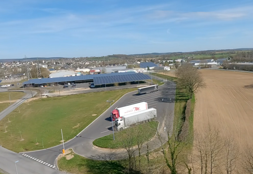 Réorganisation des circulations de véhicules sur le site