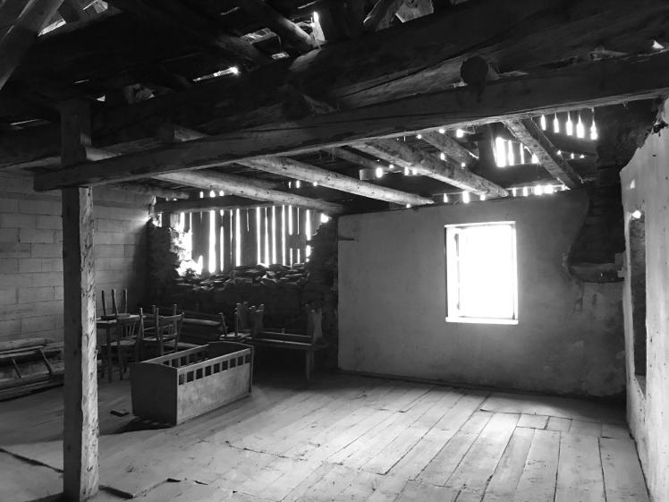 Vue de l'état d'origine après curage