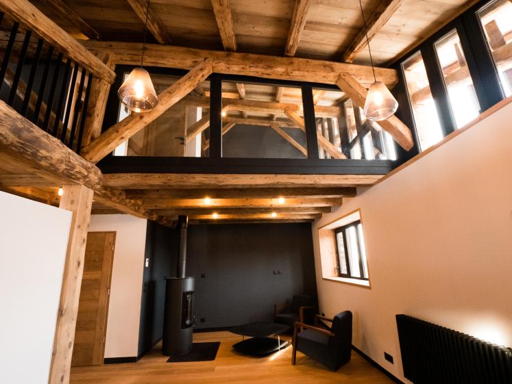 Etage pièce à vivre côté salon