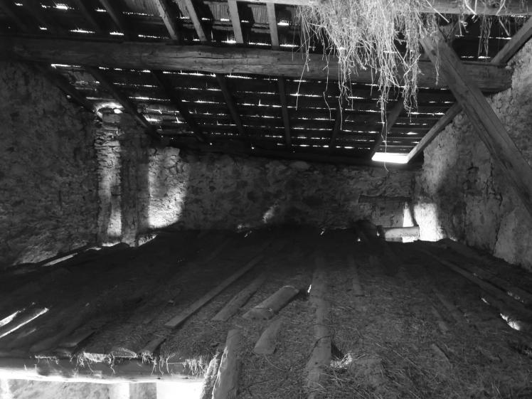 Volume des combles de la grange - Etat d'origine