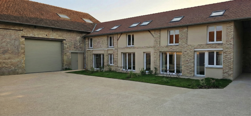 Vue depuis la cours commune