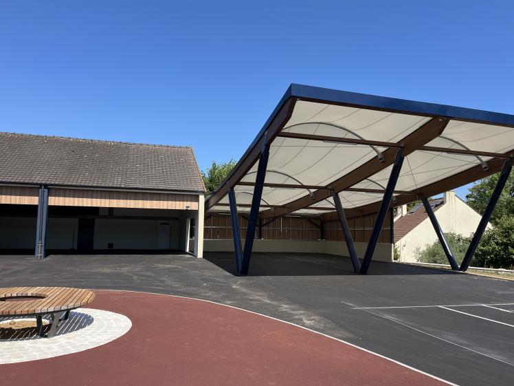 Préau école élémentaire