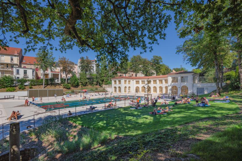 Vue depuis le jardin