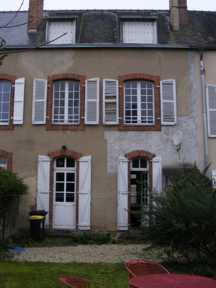 Vue depuis le jardin avant rénovation