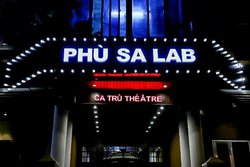 Phu Sa Lab Hanoi, Théâtre Ca Trù, Hanoi, Vietnam, Rénovation, transformation, brique rouge Hanoi, matériaux locaux, bas-carbone, low-tech, low-cost, matériaux vernaculaires, lieu culturel, touristique, patrimoine vietnamien