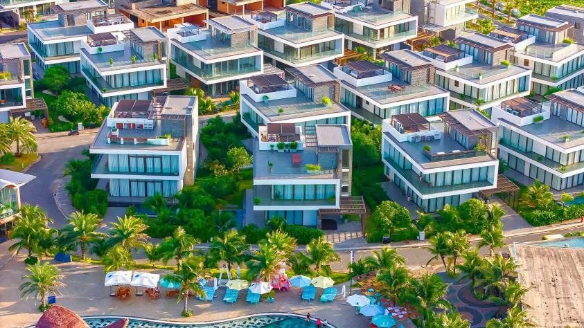 Villas The Maris Vung Tau, Vung Tau, Vietnam, efficacité énergétique, solutions passives, 