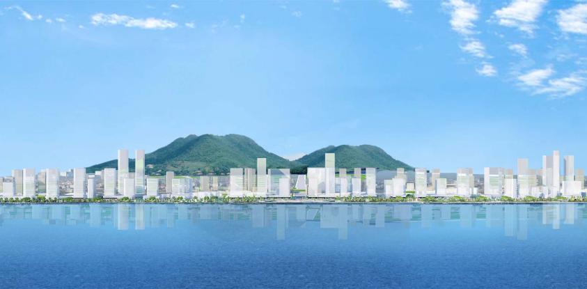 Bai Sau Thuy Van Vung Tau, Plage resiliente, jardin planetaire, ecosyteme, schema directeur, urbanisme durable, Skyline, Waterfront 