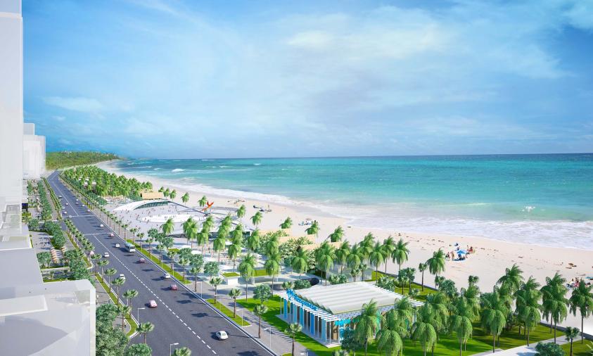 Bai Sau Thuy Van Vung Tau, Plage resiliente, jardin planetaire, ecosyteme, schema directeur, urbanisme durable, Skyline, Waterfront 