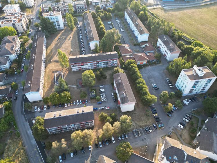 Vue aérienne