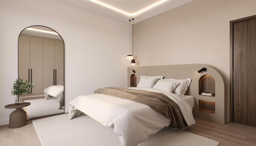 Architecture contemporaine Création tête de lit