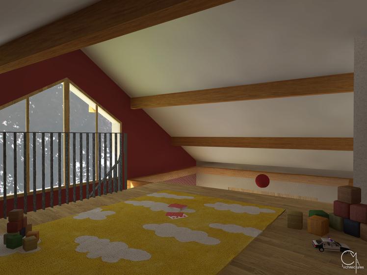 Vue intérieure projet