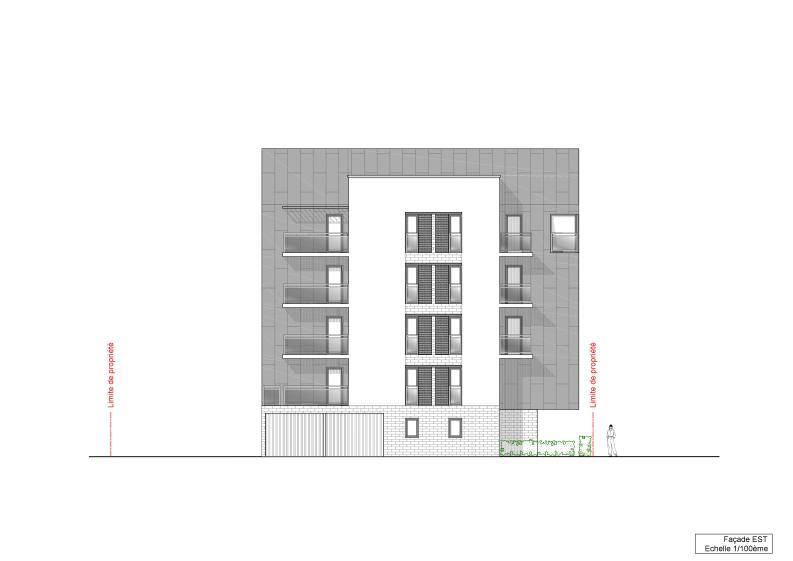 Elévation sur rue