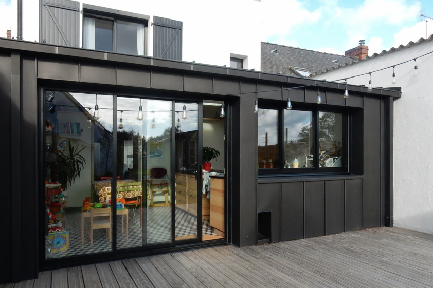Vue extension et terrasse