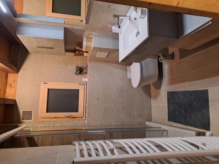Salle de douche après travaux