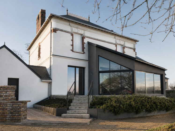 Façade et extension