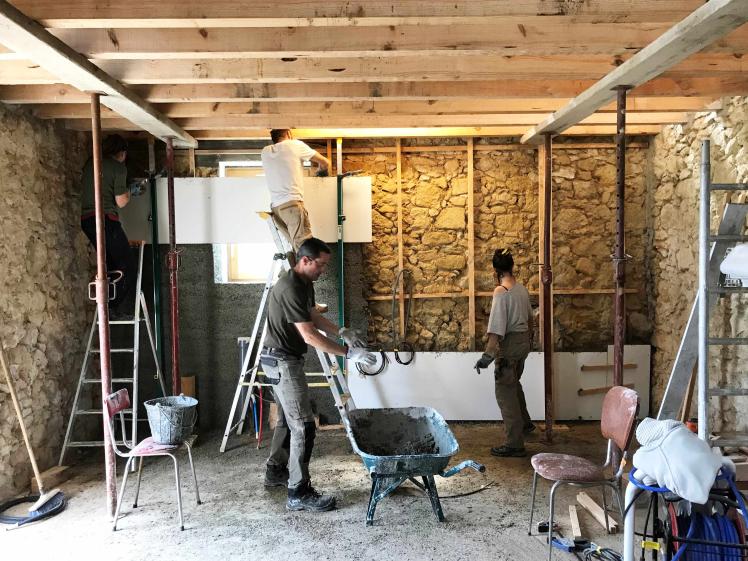 PEYROUTEOU chantier participatif