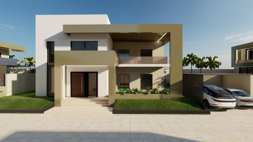 villa californienne-complexe residentiel-gatted communities-faz architecte-kribi