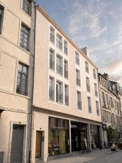 Contexte - rue piétonne