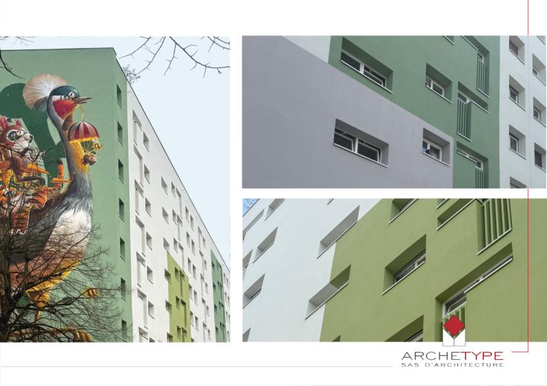 Rénovation énergétique d'un immeuble d'habitation collectif - Strasbourg
