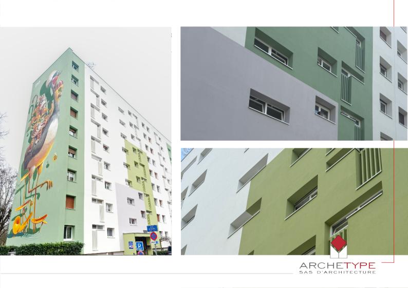 Rénovation énergétique d'un immeuble d'habitation collectif - Strasbourg