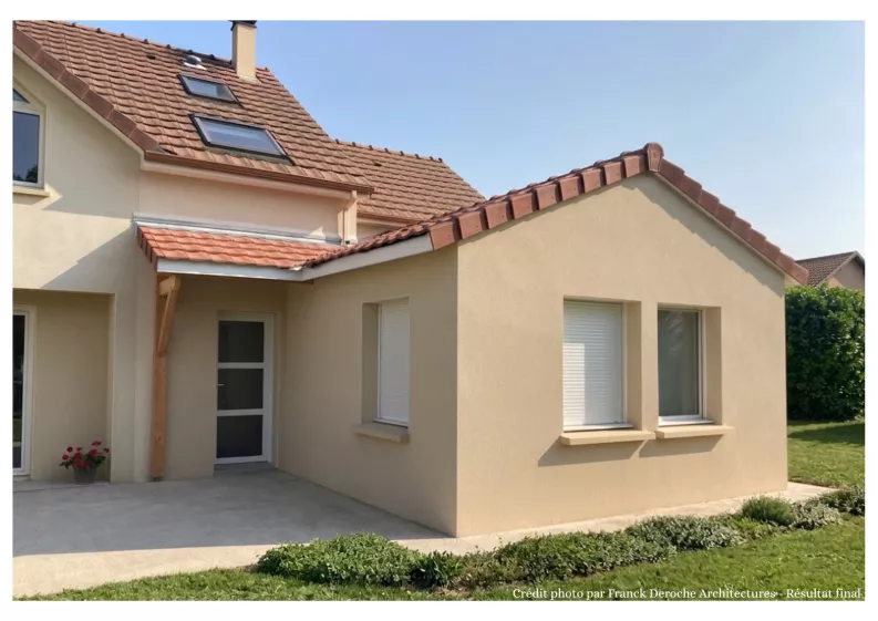 Vue extérieure n°1 de la façade avant